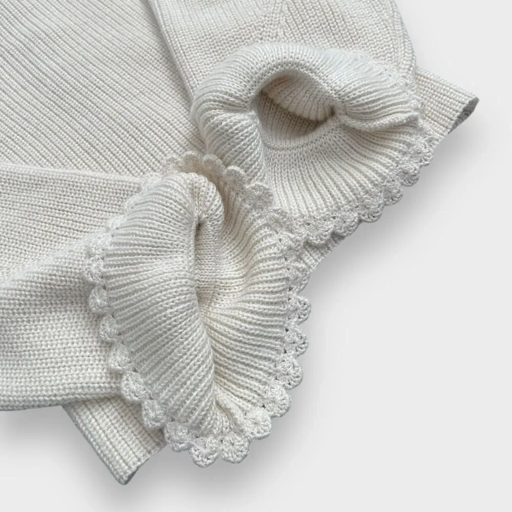 NWOT Doen Heleine Cardigan Hand knitted Women's Size Medium - Picture 10 of 13